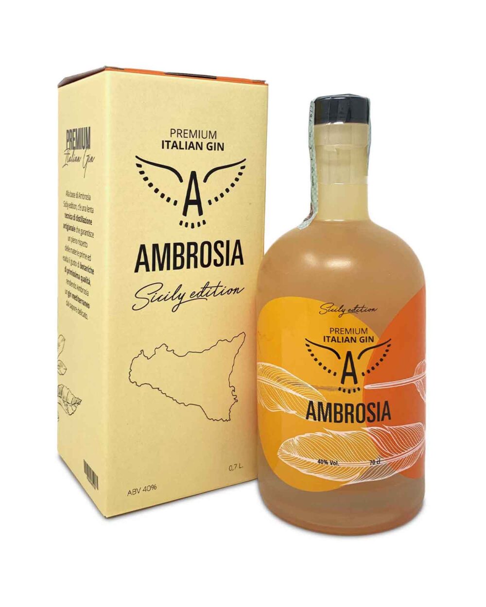 Gin Ambrosia Premium Italian Gin - Sicily Edition