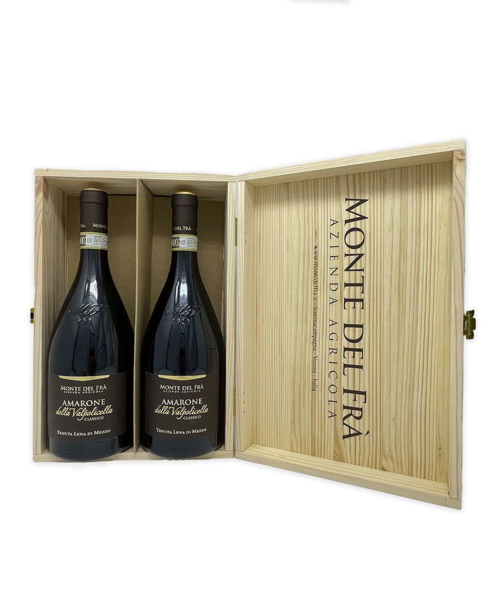 Amarone della Valpolicella Classico Monte del Frà 2019 - Cassetta in Legno da 2